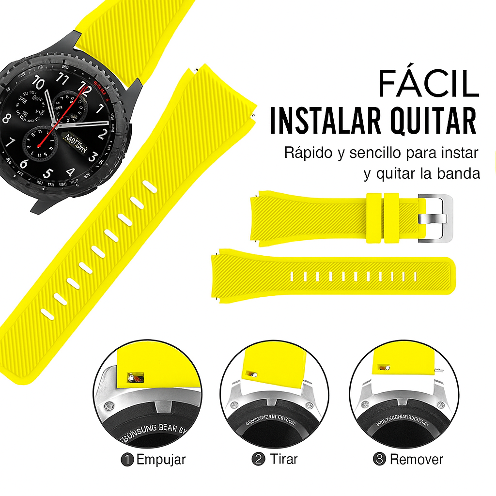 Correas Huawei Watch Gt 6/5/5pro/4 - 46MM Silicona Clasica-5