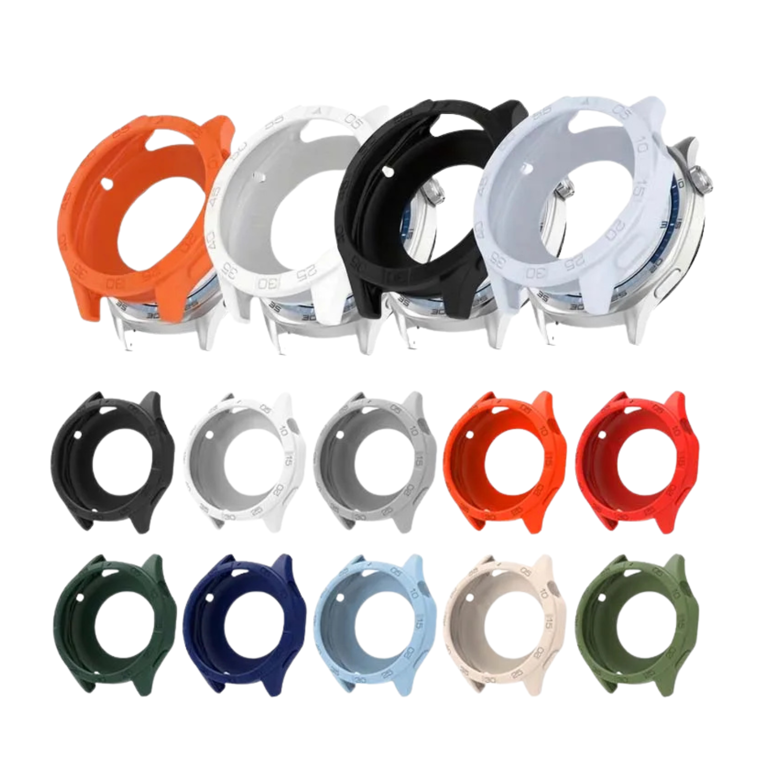 Protector Para Huawei Watch Gt 6/5/4-46MM Abierto De Silicona-2