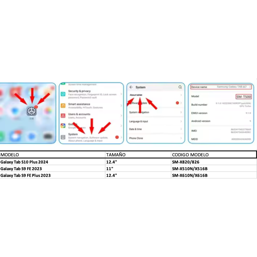 Funda Galaxy Tab S10Plus/S9FePlus/S9Plus Smart Cover Clear-2