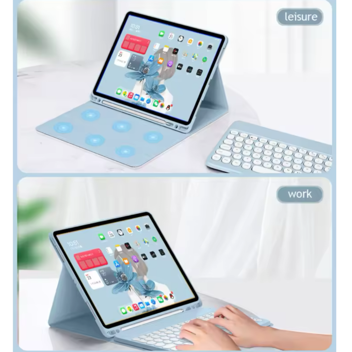 Funda Teclado 2.0 + Mouse Para Lenovo Tab M11/K11-6