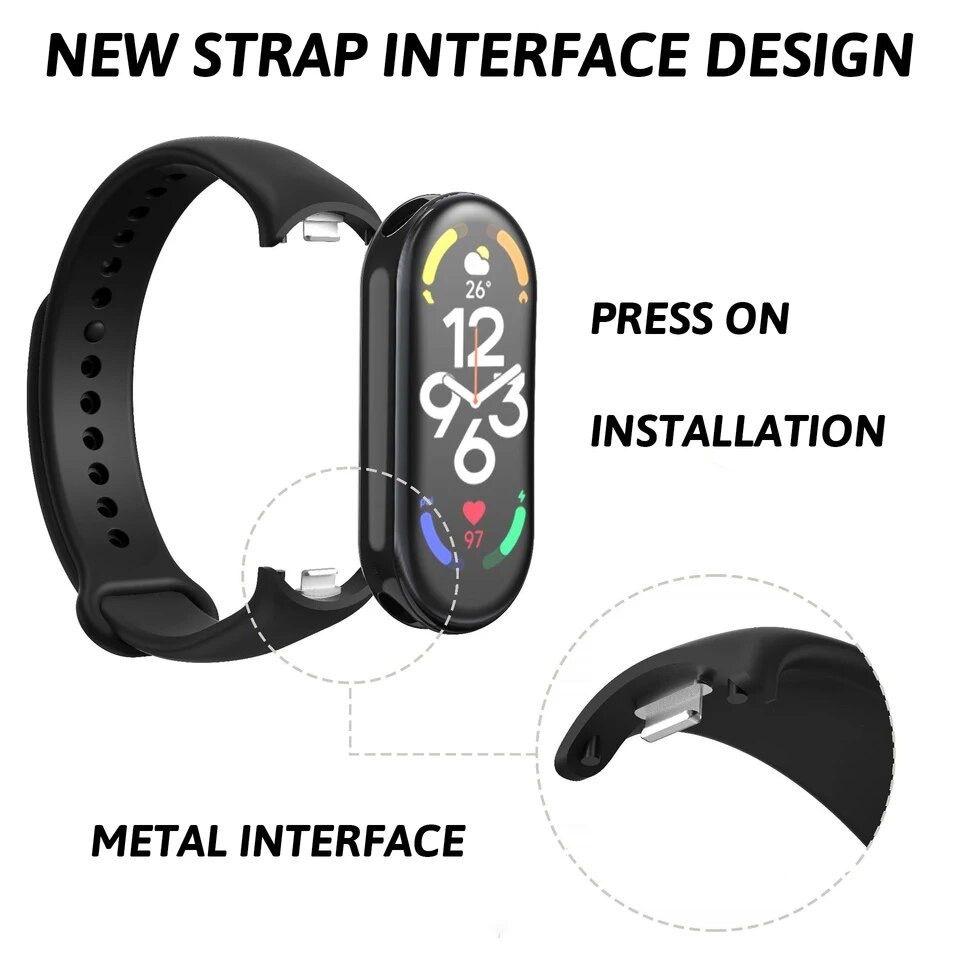 Pulsera Correa De Silicona Para Xiaomi Smart Band 10-2