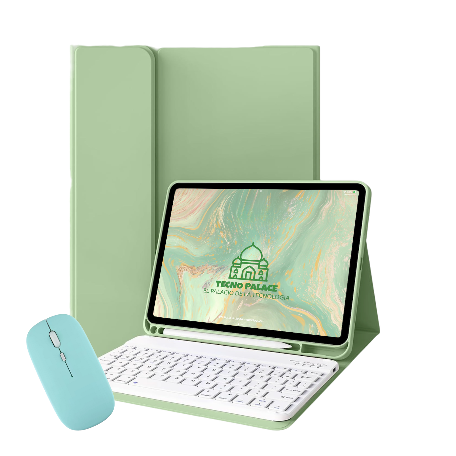 Funda Con Teclado + Mouse Para Xiaomi Pad 7 Pro - 11" Pulg-0