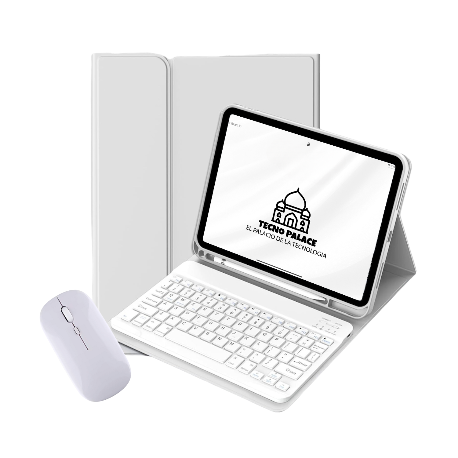 Funda Con Teclado + Mouse Para Xiaomi Pad 7 Pro - 11" Pulg-0