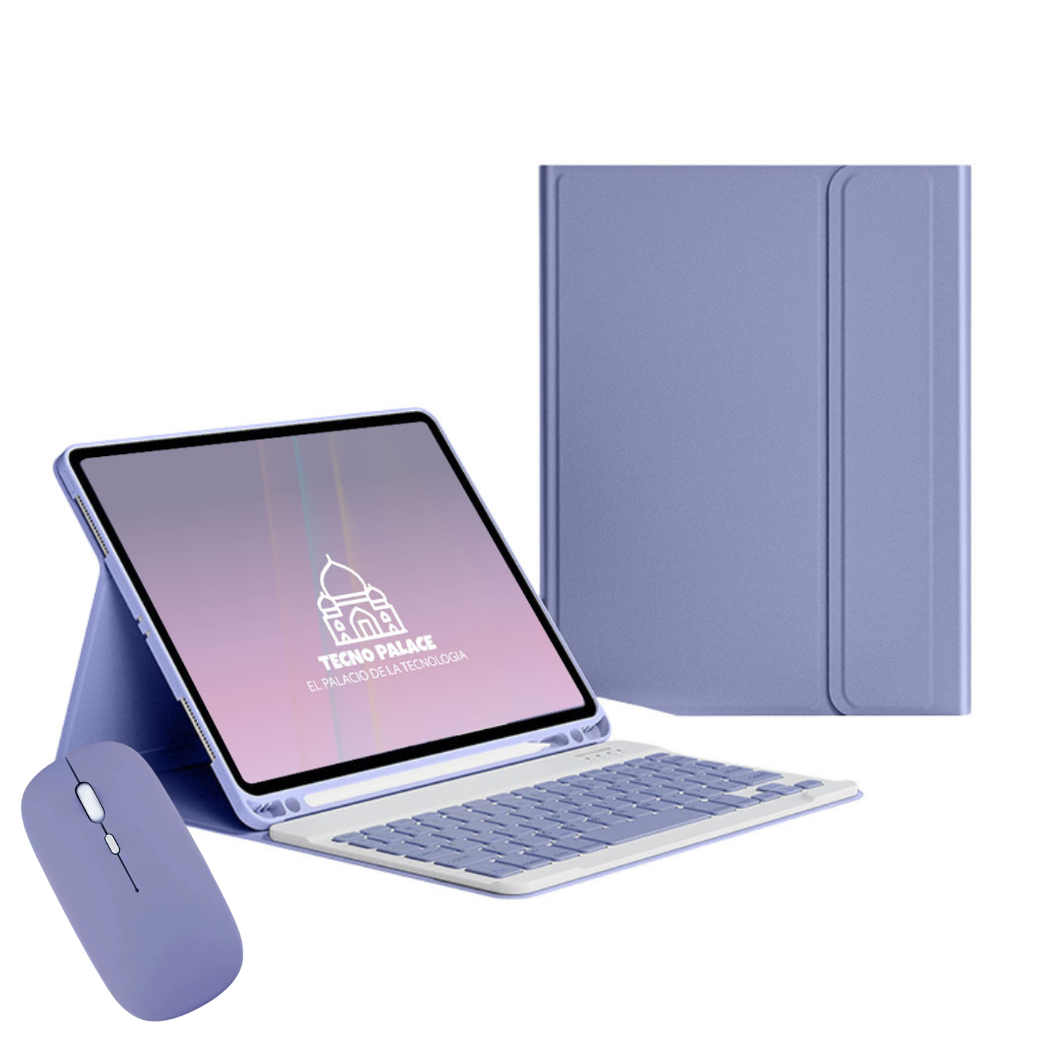 Funda Con Teclado + Mouse Para Xiaomi Pad 7 Pro - 11" Pulg-0