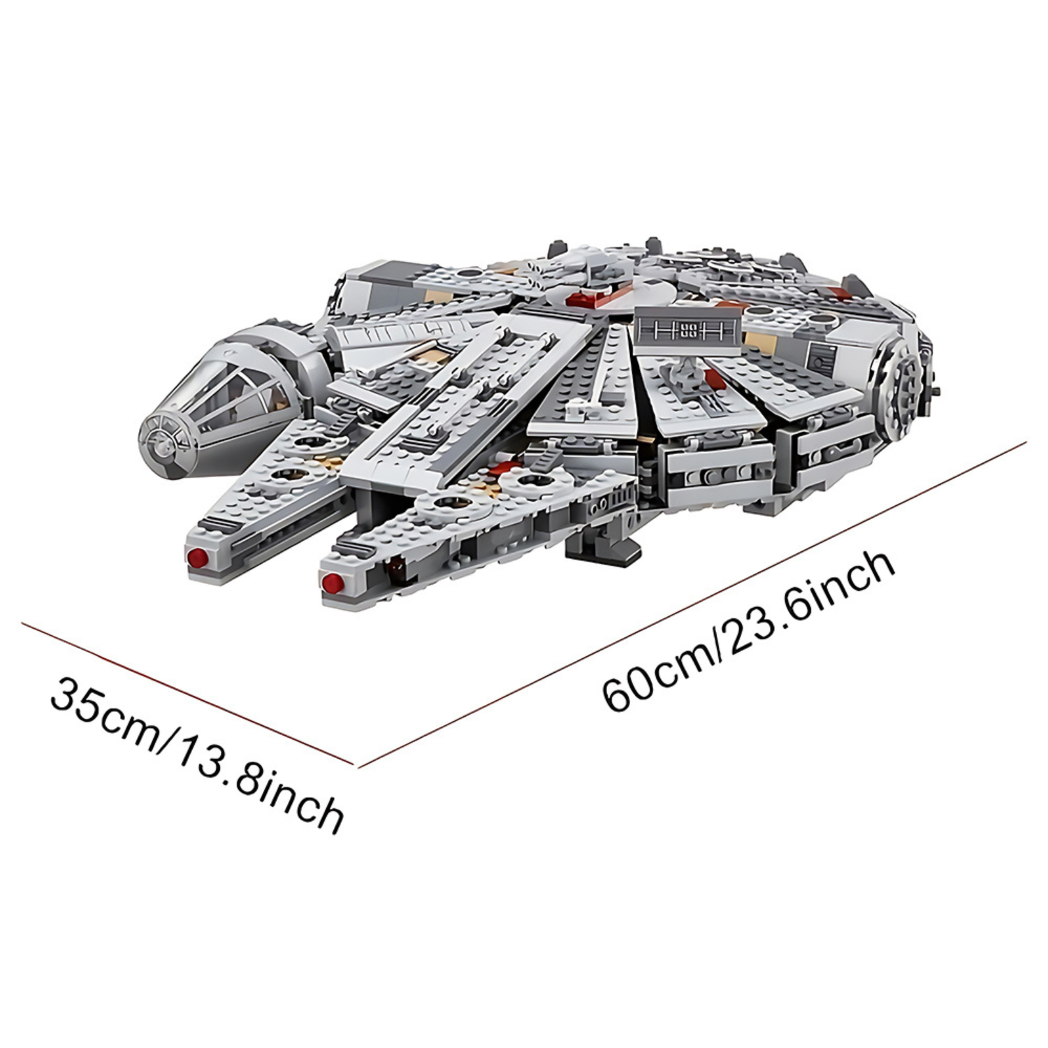Millennium Falcon - 1381 Piezas-2