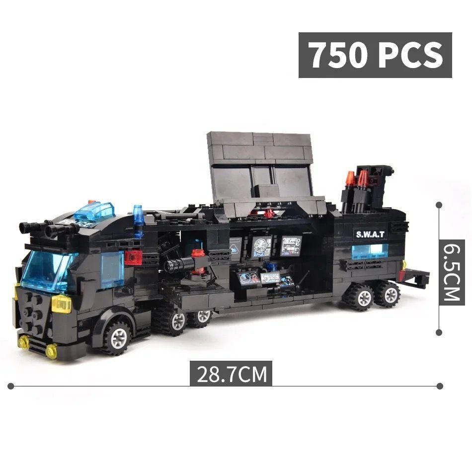Camion SWAT 8 En 1 - 750 Piezas-3