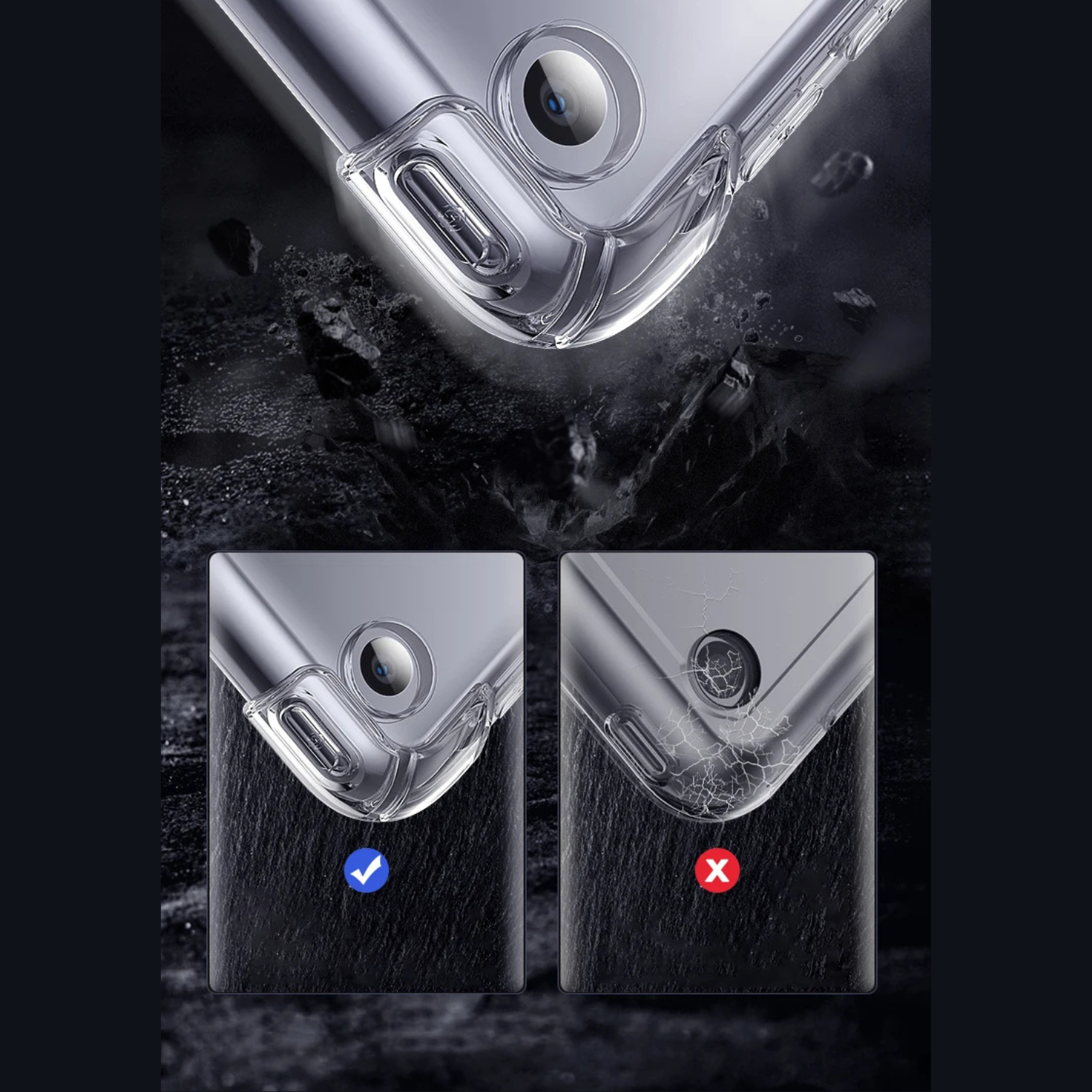 Carcasa Para  Redmi Pad 12.1" Pulg  - Clear Reforzada-3