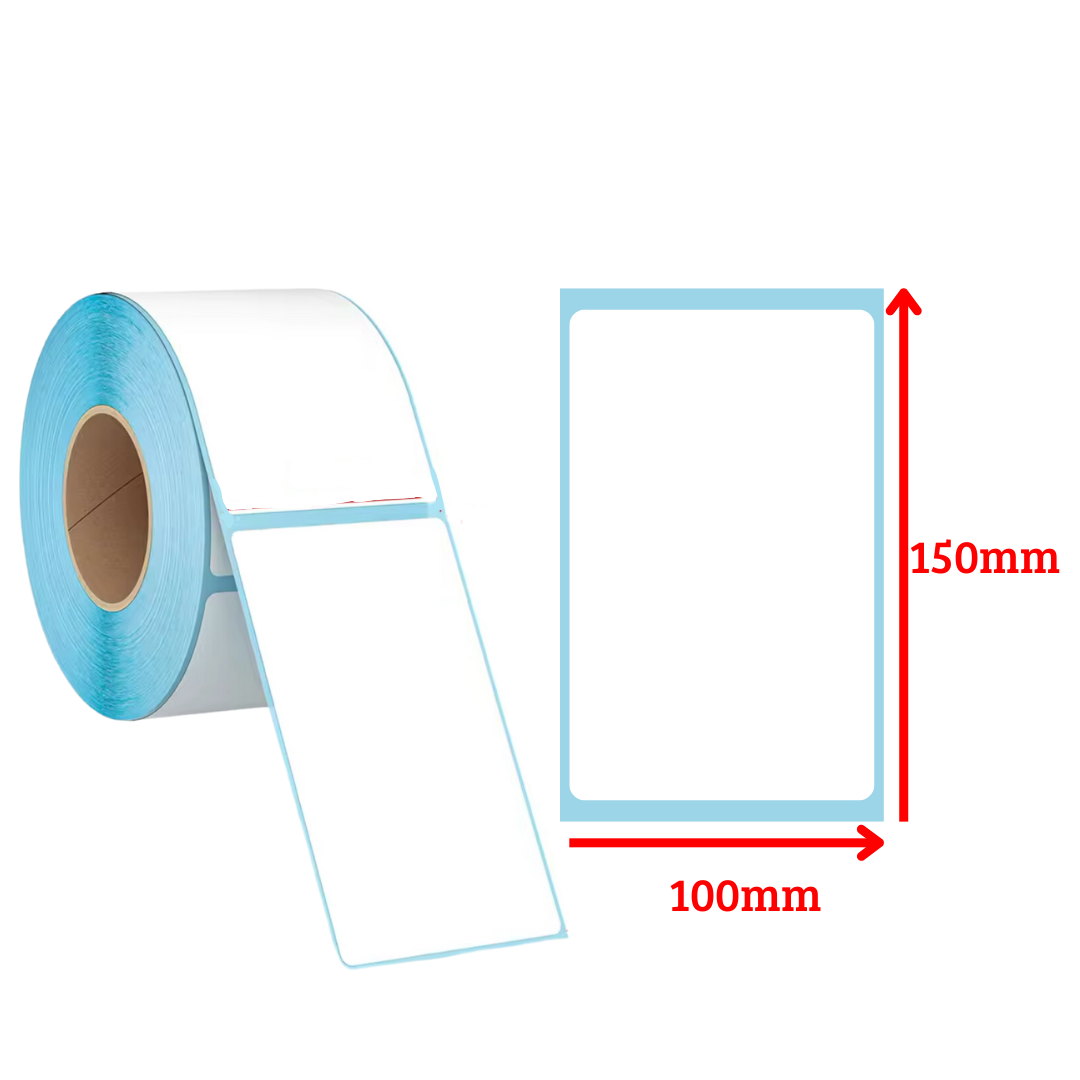 1 Rollo Etiquetas Térmicas Autoadhesivas 150x100. 500 Uni.-0