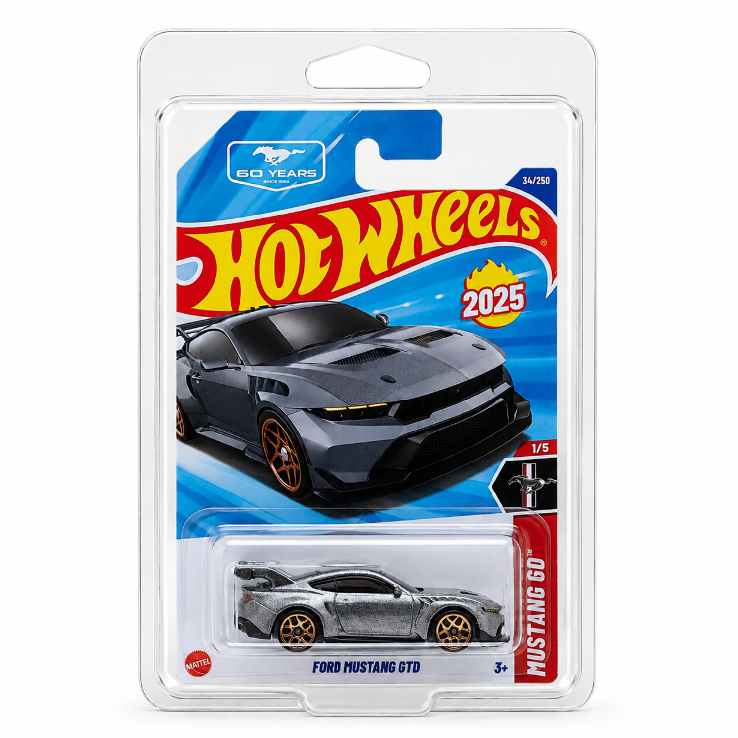Protector Cubre Blister Básico Para Hot Wheels Pack 10 Pcs-2