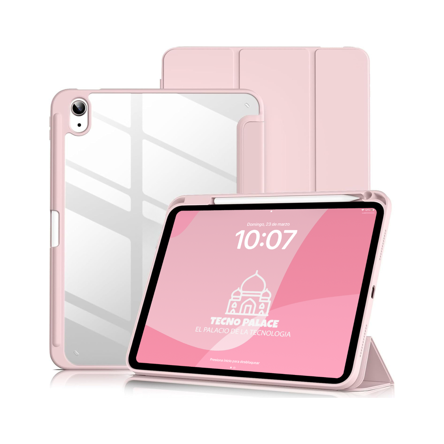 Funda Para iPad 10 Gen/ 11 Gen A16 Smart Cover Clear-1