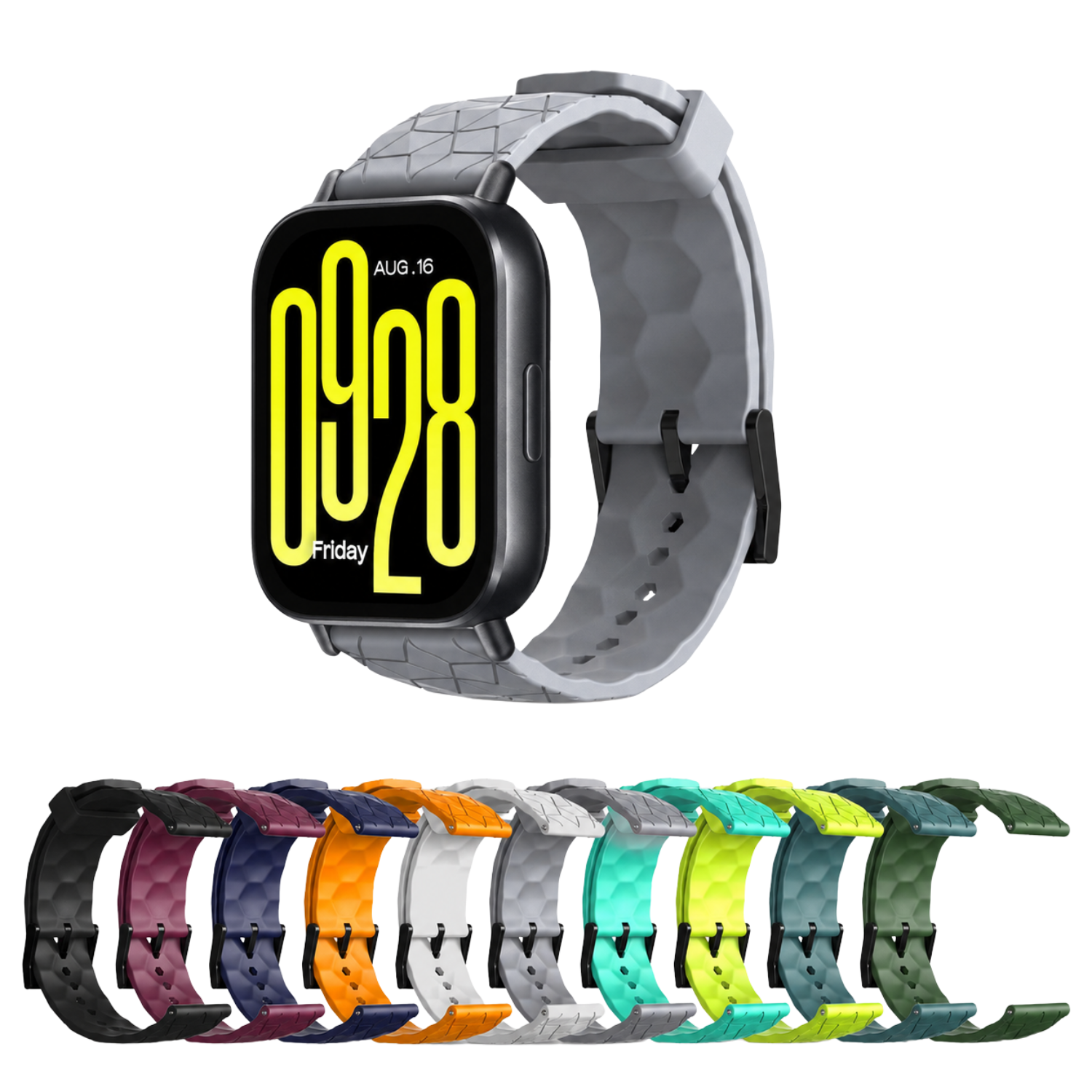Correa Para Redmi Watch 5 Active / Lite Silicona Geometrica-0