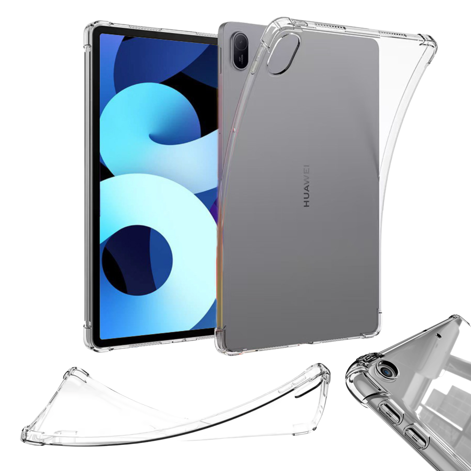 Clear Case Reforzadas Huawei MatePad Pro 11 2022/24-1