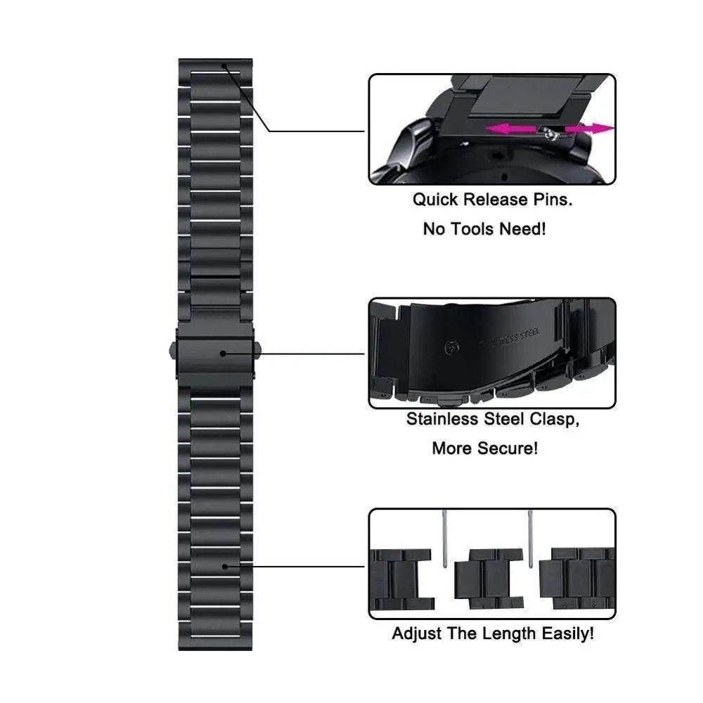 Correa Para Huawei Watch Ultimate 1 / 2 Eslabón Metalico-3
