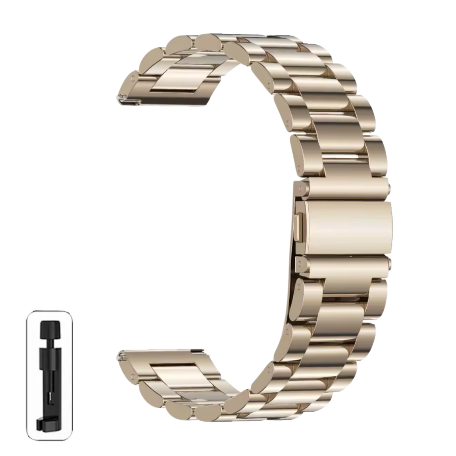 Correa Para Huawei Watch Ultimate 1 / 2 Eslabón Metalico-0