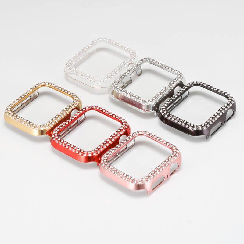Protector De Apple Watch 44MM Bumper Con Diamantes-4