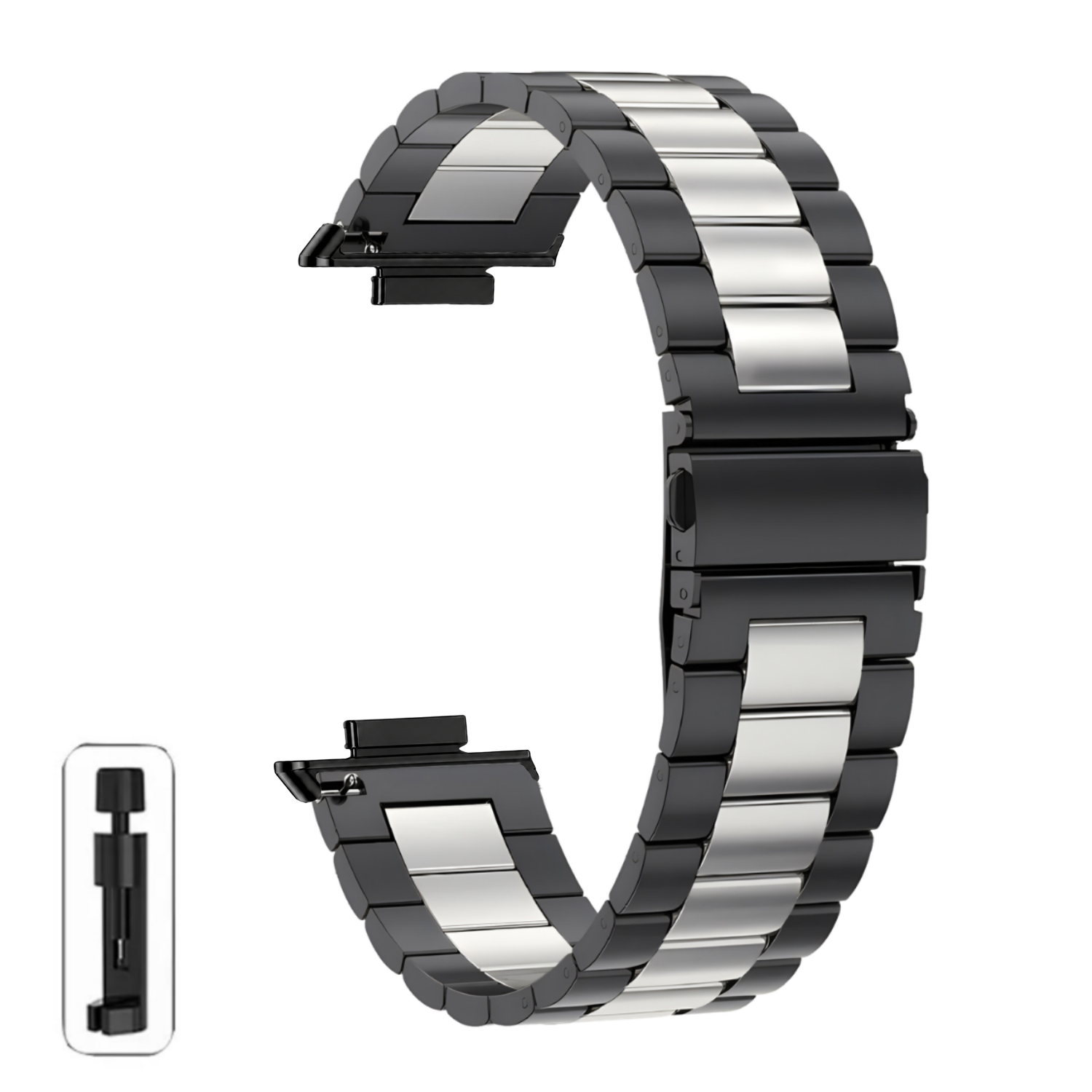 Correa Para Xiaomi Smart Band 10 Pro - Metálicas De Eslabón-0