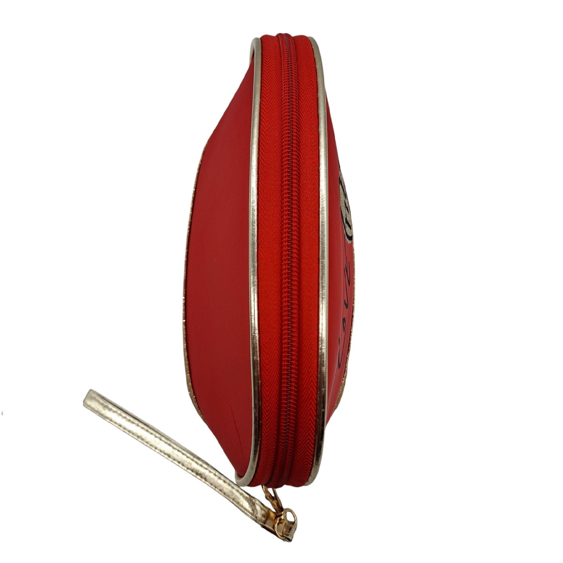 Cosmetiquero Estuche Multiuso Color Rojo-2