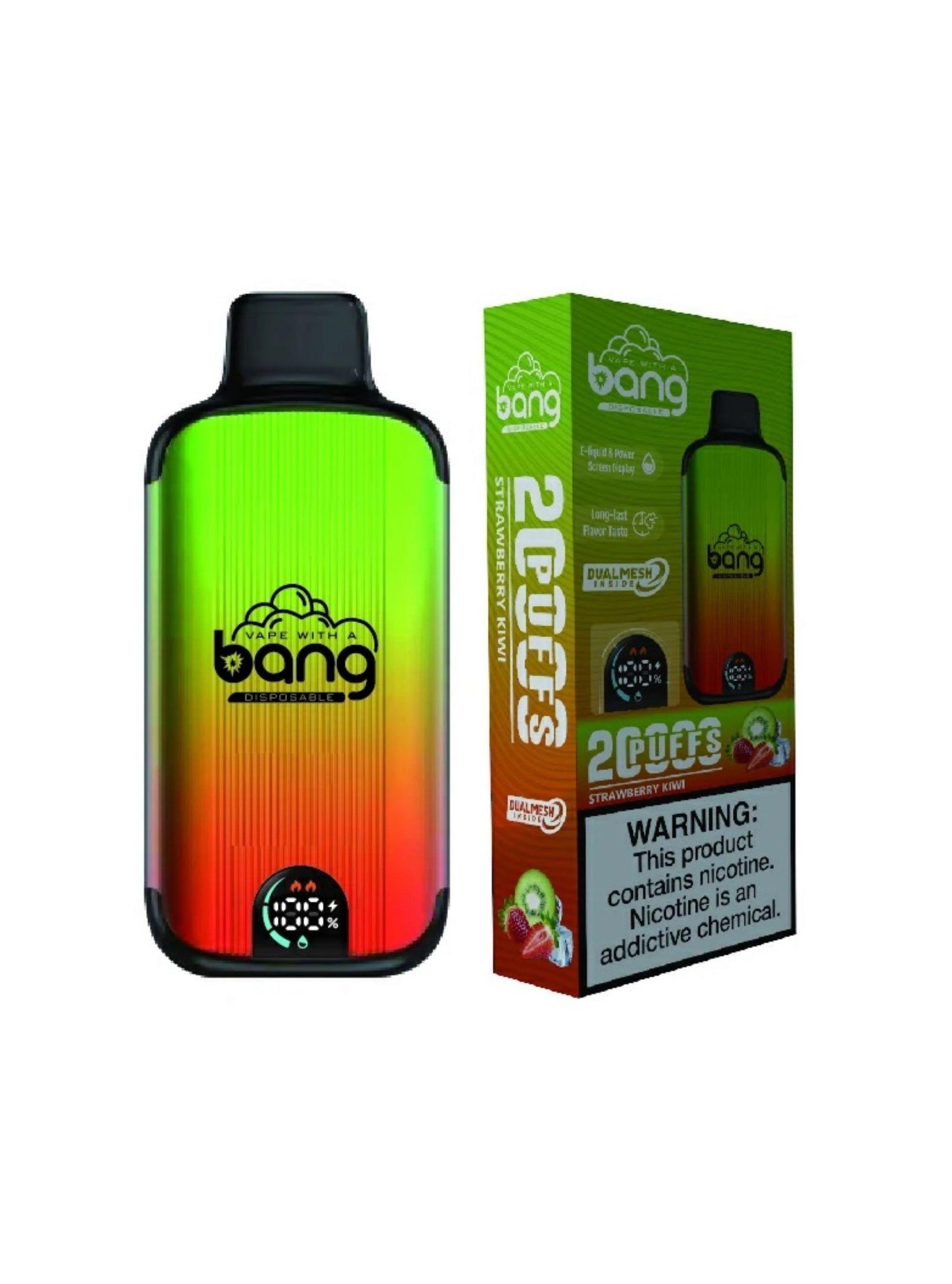 Vapeador Bang 20.000 puff Strawberry Kiwi- Digital Mod-1