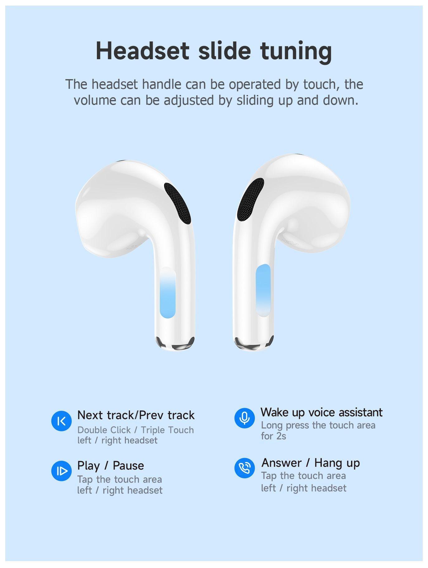 Audífonos Inalámbricos Para iPhone Android Air 4a Gen 2024 EW78-5