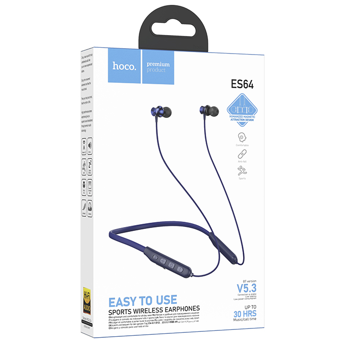 Audifonos Bluetooth 5.3 Sports 30hrs Deporte ES64 -3
