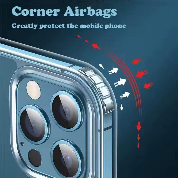 Carcasa / Case Magnética Antigolpes Iphone 16 Pro MAX Corner Airbags-2
