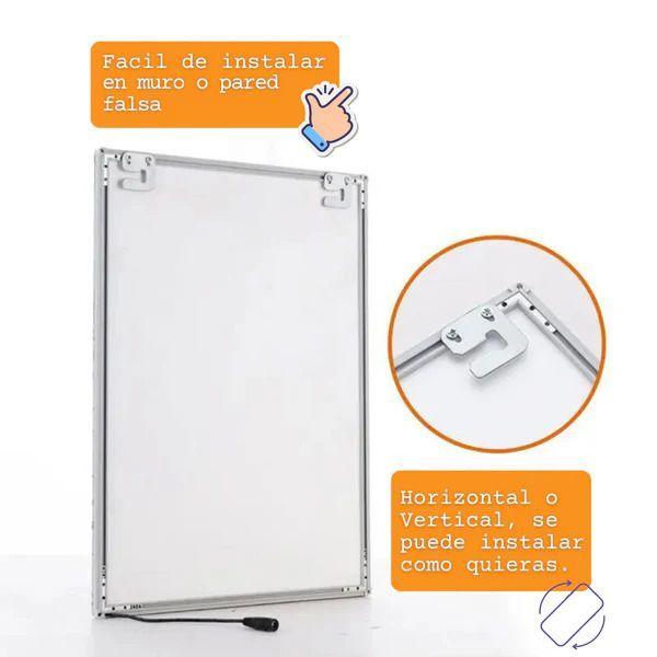 Caja de luz Led panel publicitario 22x30cm-5