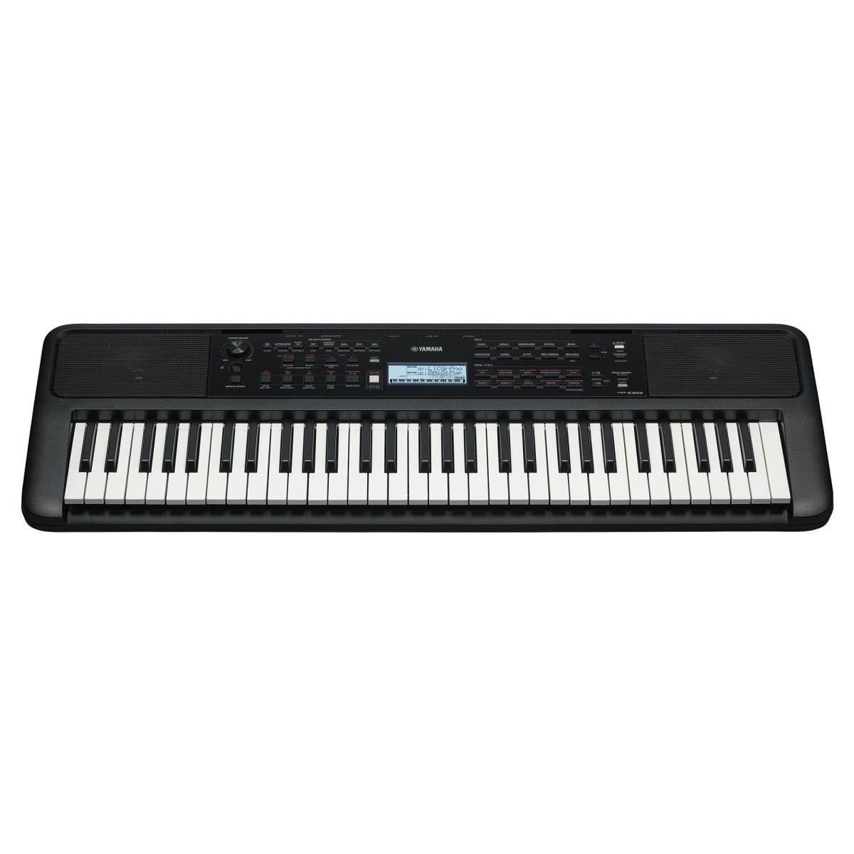 Teclado Portatil de 61 Teclas Yamaha PSRE383 + Transformador Original.-5