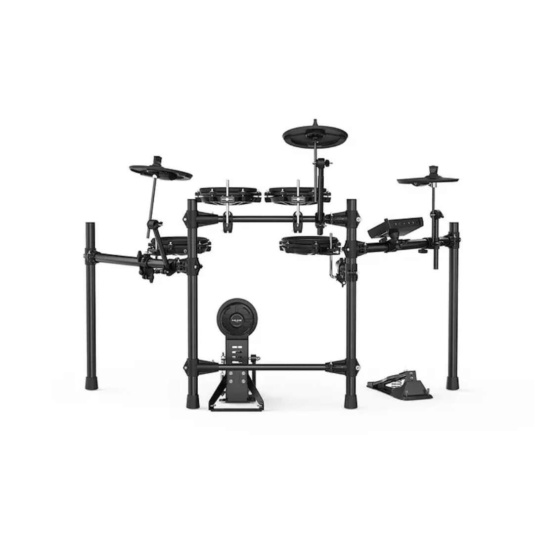 Batería Electrónica NUX DM-210 | Kit Completo con Pads Mesh, Módulo Avanzado y Conectividad USB-MIDI-2
