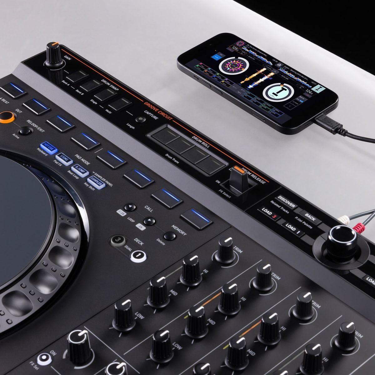 Pioneer DDJ GRV6 Controlador DJ 4 Canales con Jog Wheels y Pads | OutletMusic.cl-2