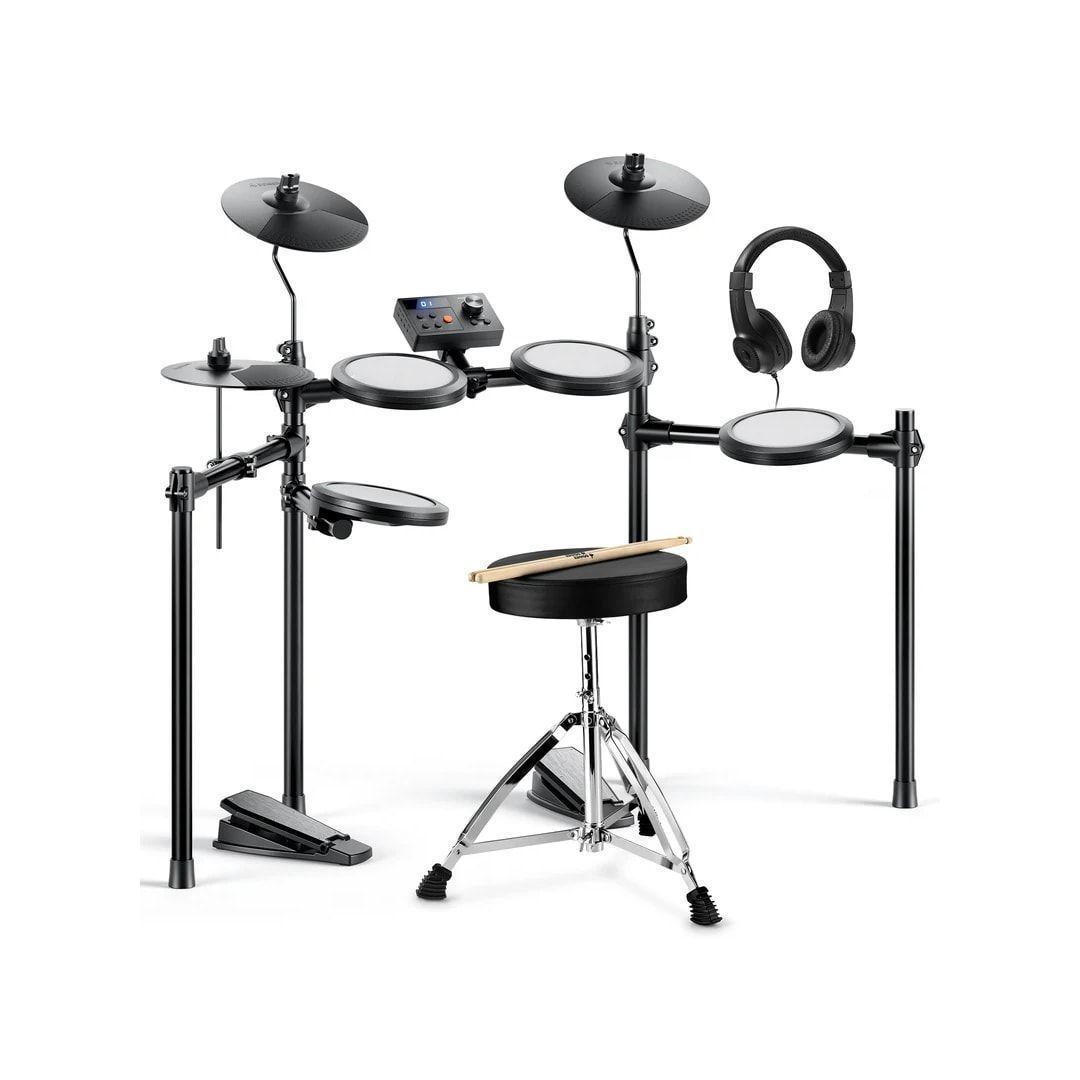 Batera Electrónica Donner DED70. Incluye Sillín, Baquetas y Audífonos-0