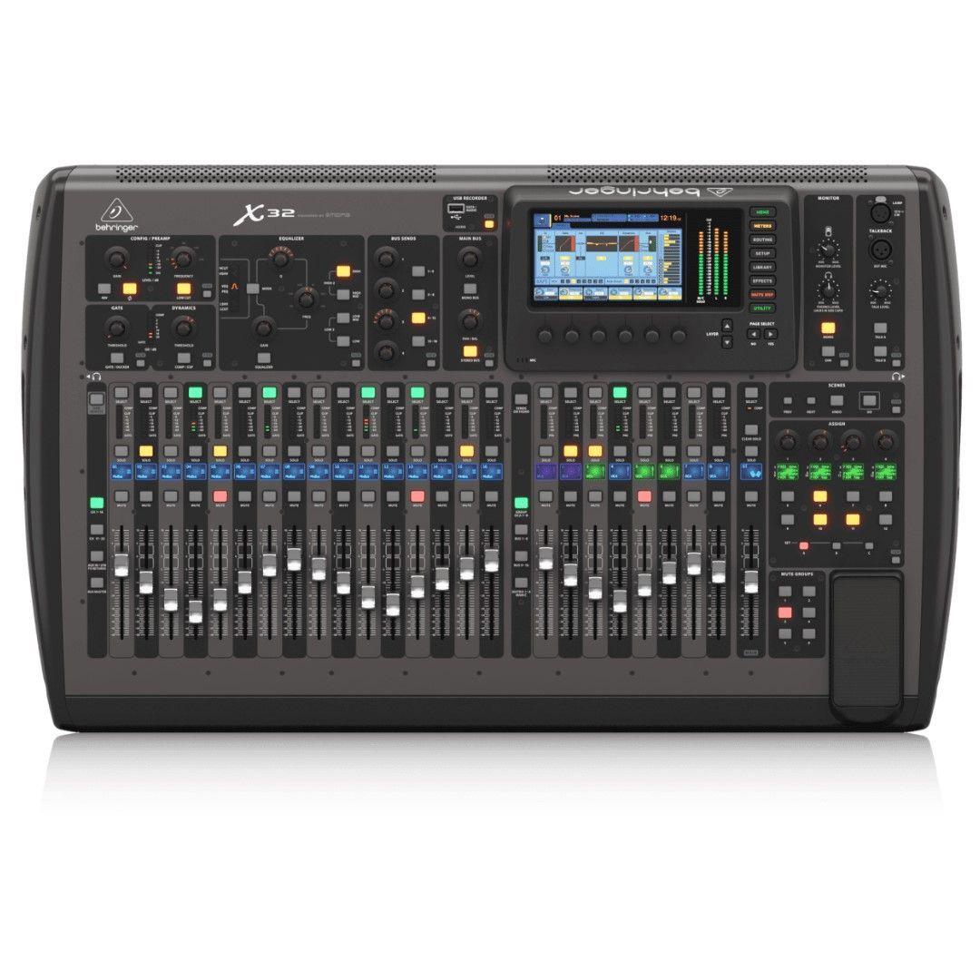 Consola Digital Behringer X32, 32 Canales · 16 Buses · DSP Profesional -2