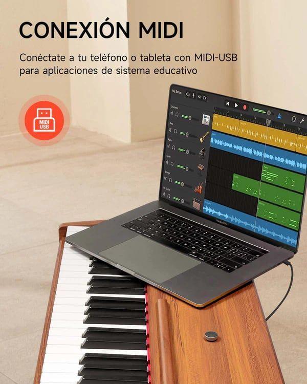 Piano Digital Donner DDP80 Made in Mexico-3