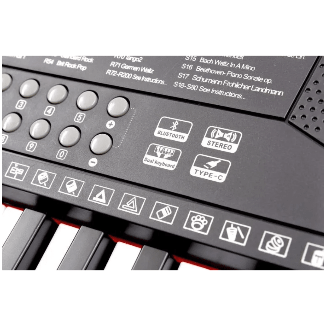 Pack Teclado 61 Teclas Walters BD 683D con Atril y Funda | OutletMusic.cl-4