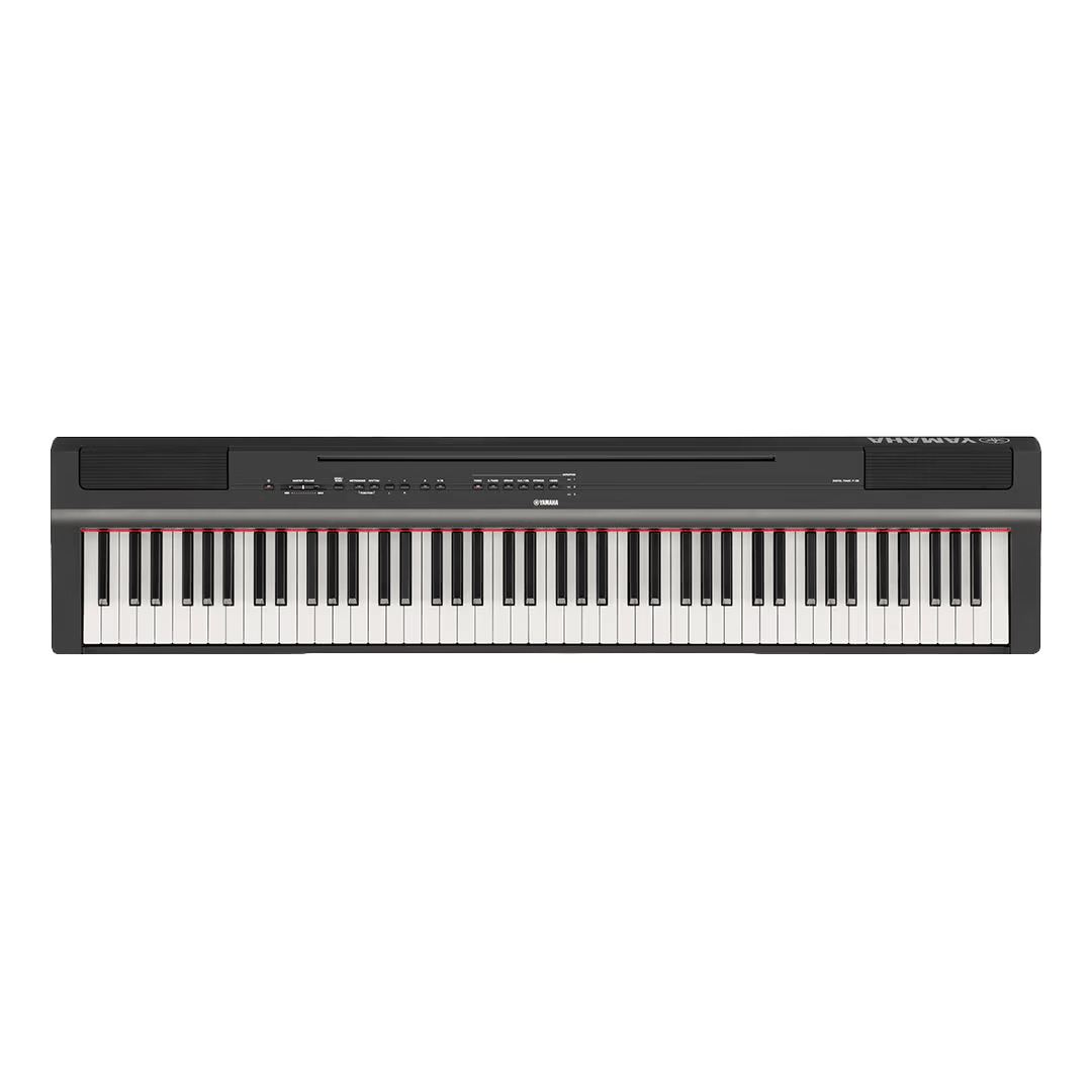 Piano Digital de 88 Teclas Yamaha P125 + Porta Partituras + Transformador Original y Pedal Sustain-0