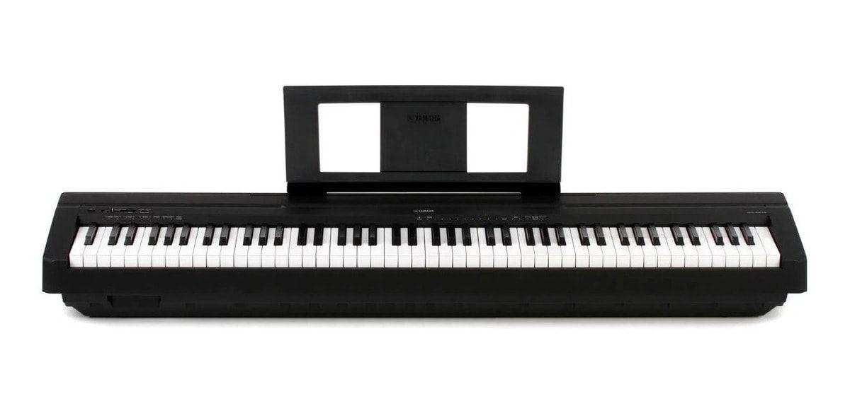 Piano Digital Yamaha P45 + Adaptador de Corriente + Soporte Partituras + Pedal Sustain-4