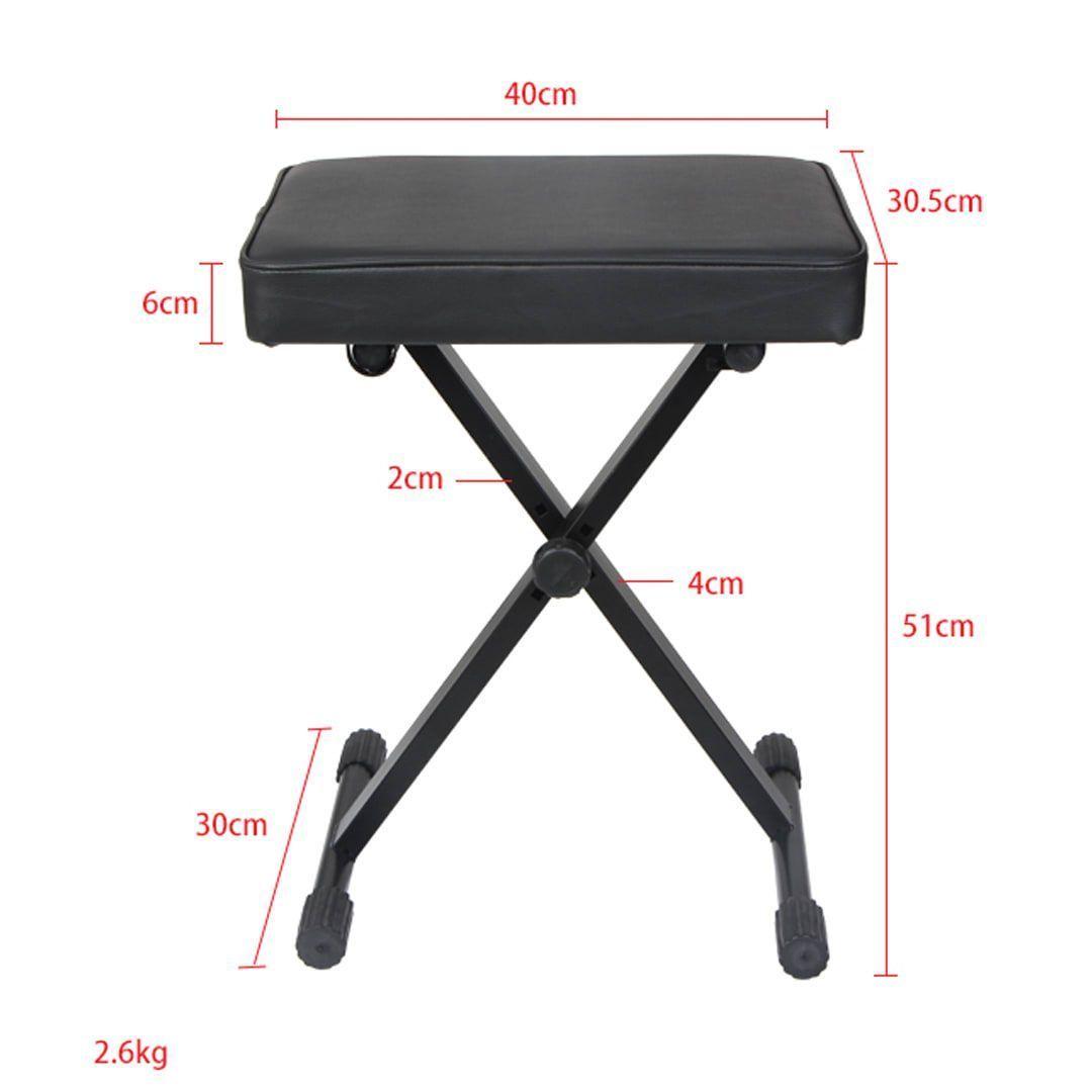 Banqueta para teclado o piano Hebikuo Q90B-1