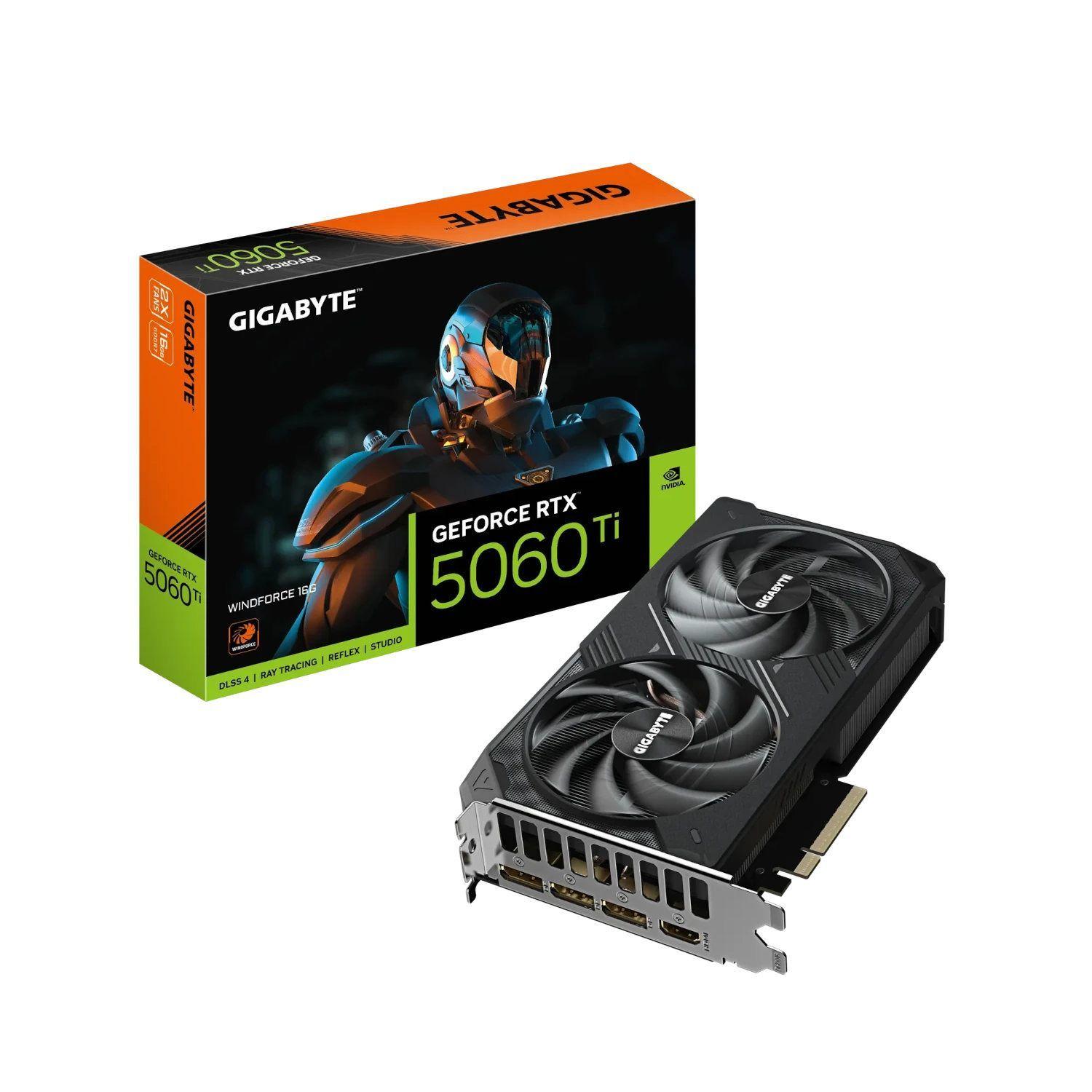Tarjeta De Video - Gigabyte  Windforce 16g Rtx 5060 Ti-0