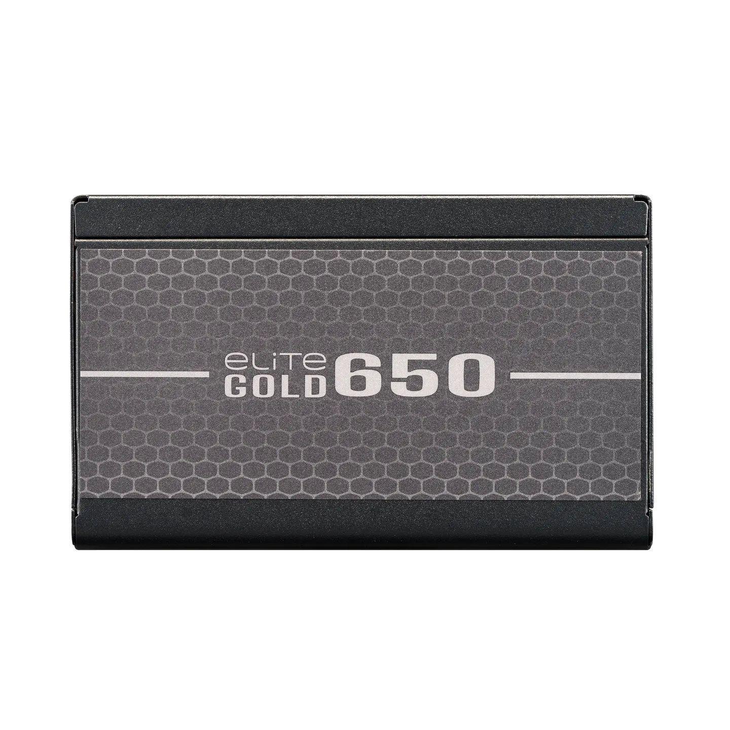 Fuente De Poder - Cooler Master Elite Gold 650 - 80gold-2