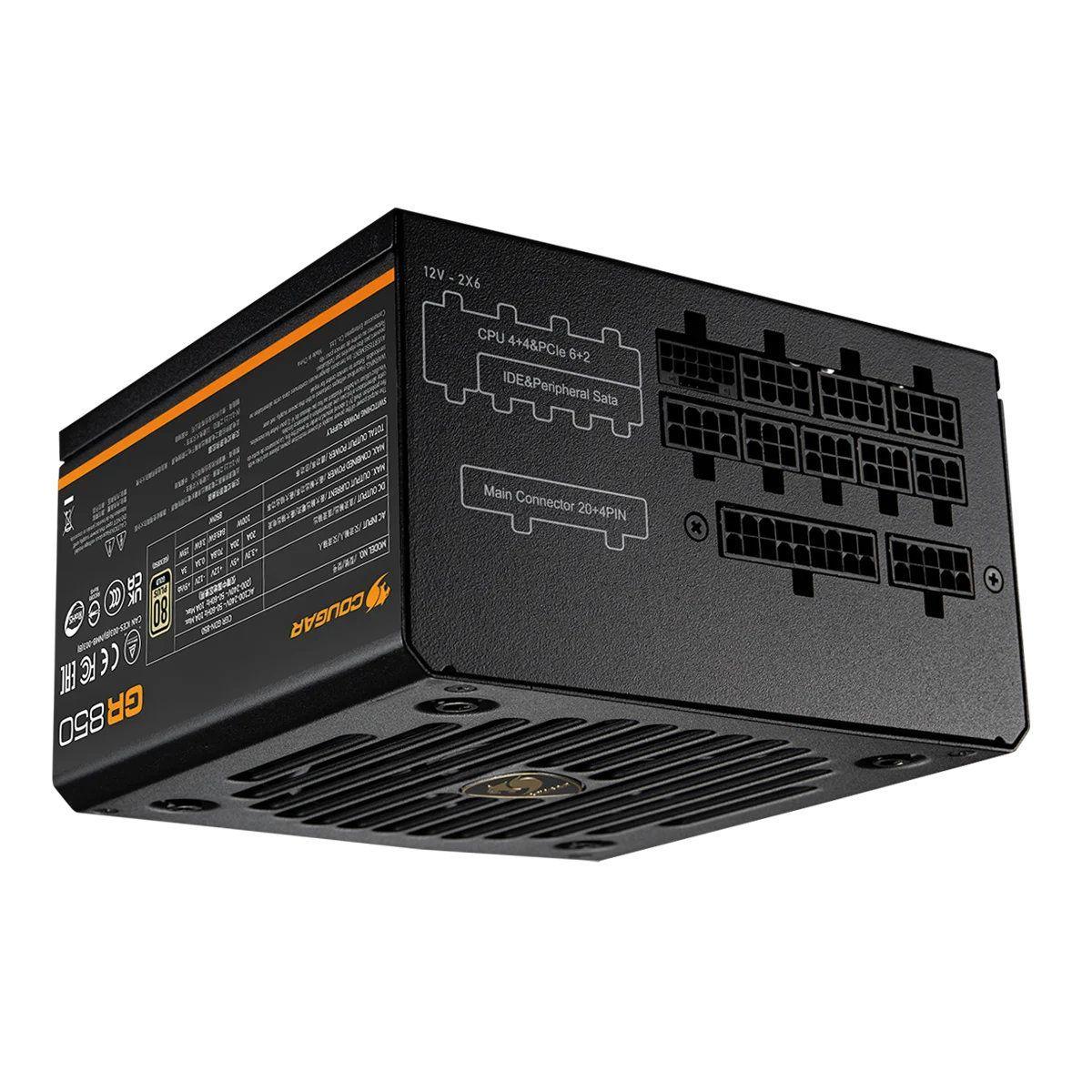 Fuente De Poder 850w - Cougar Gr 850 - 80 Gold - Modular Atx-4