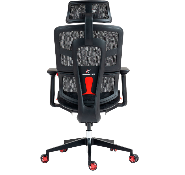 Silla Ergon mica DRAGSTER M3 TriMesh Soporte m x 180 kg Apoya Brazos 4D Negro-2