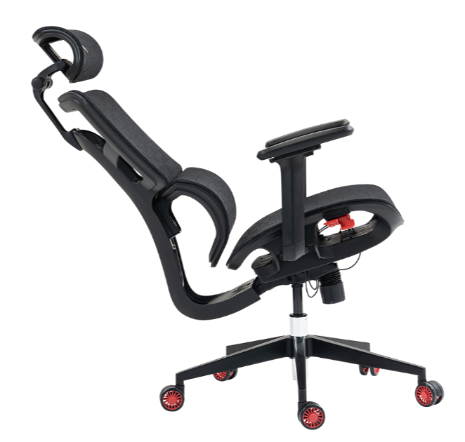 Silla Ergon mica DRAGSTER M3 TriMesh Soporte m x 180 kg Apoya Brazos 4D Negro-5