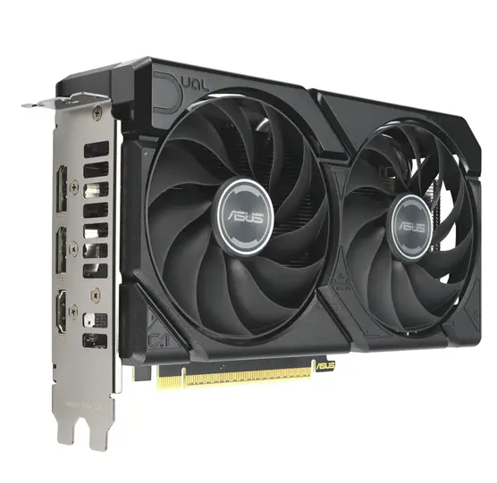 Tarjeta de Video Asus Dual AMD Radeon RX 9060XT 8G 8 GB GDDR6 128 bits PCIe 5 0-2