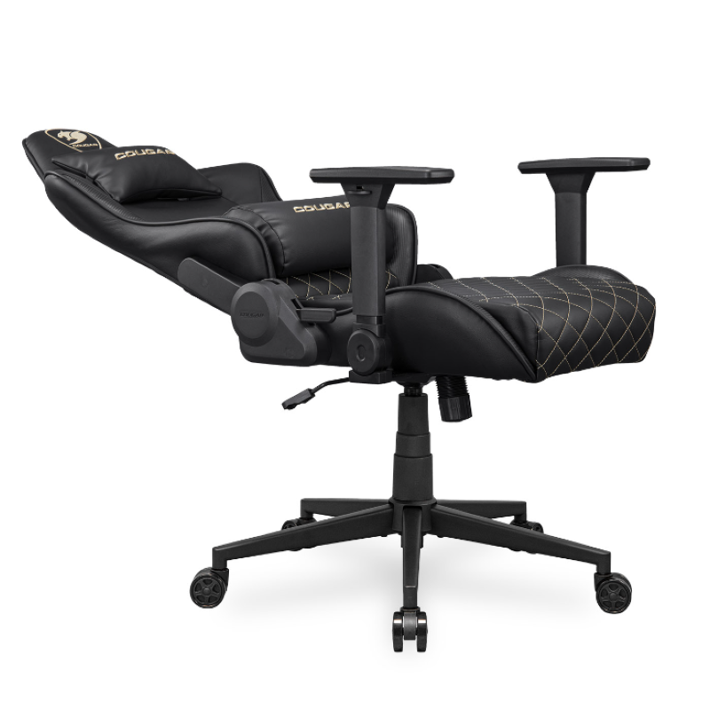 Silla Gamer Cougar ARMOR ONE V2 GOLD Soporte m x 120 kg Reposabrazos 4D Reclinable 155-5