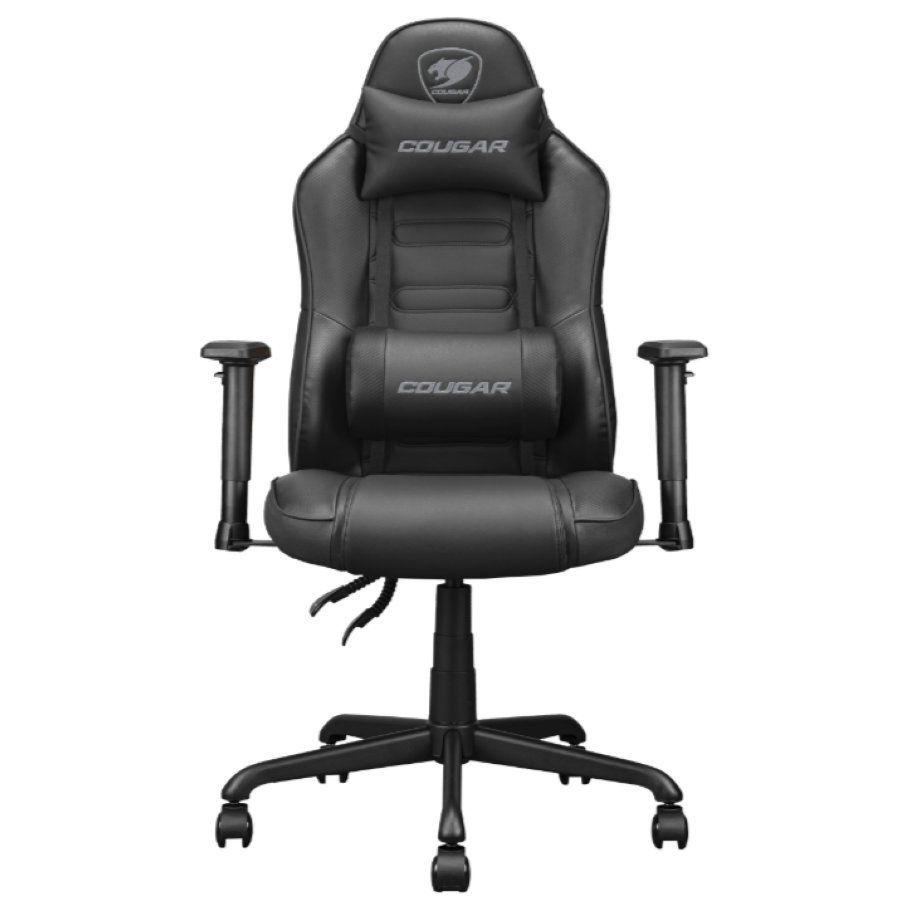Silla Gamer - Cougar Fusion S - Black - Soporte Máx. 120 Kg-0