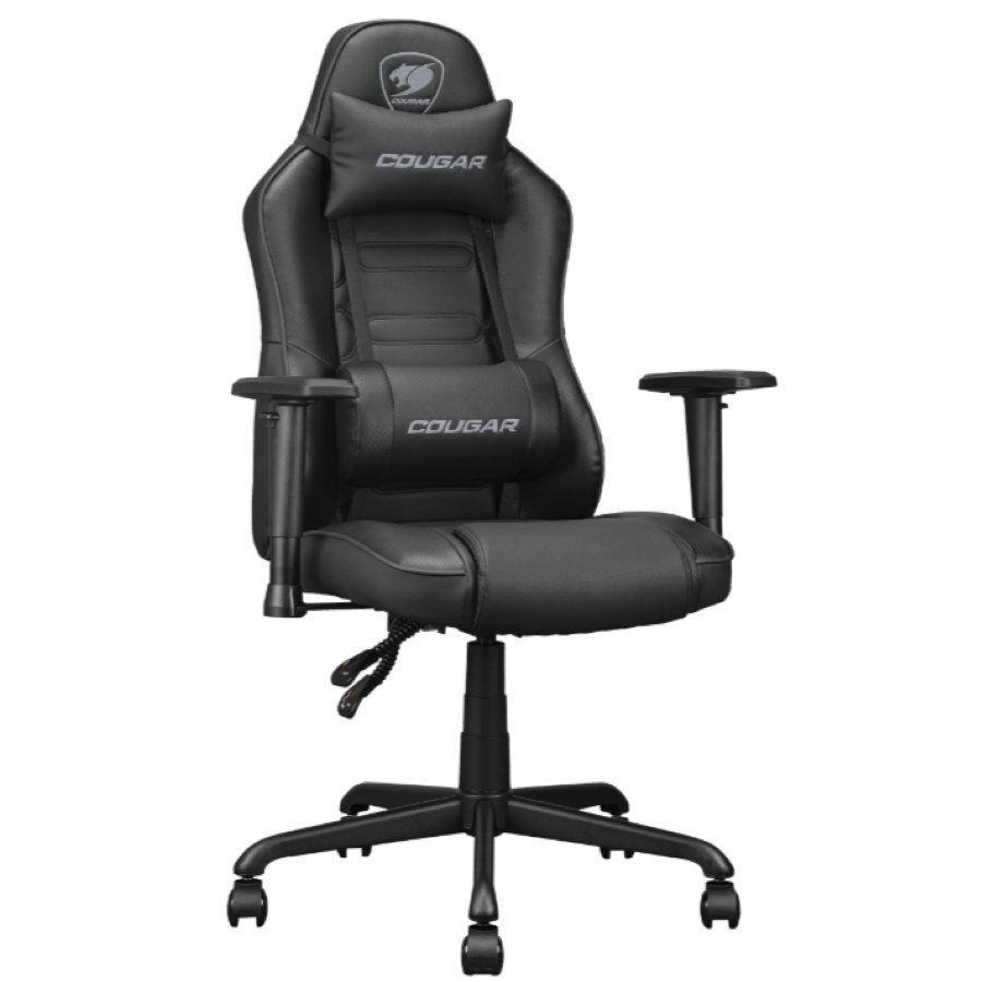 Silla Gamer - Cougar Fusion S - Black - Soporte Máx. 120 Kg-1