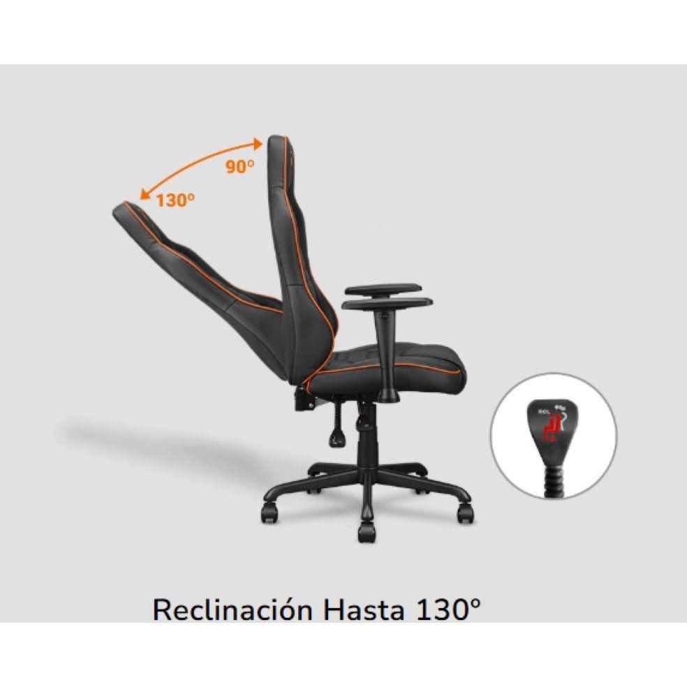 Silla Gamer - Cougar Fusion S - Black - Soporte Máx. 120 Kg-4