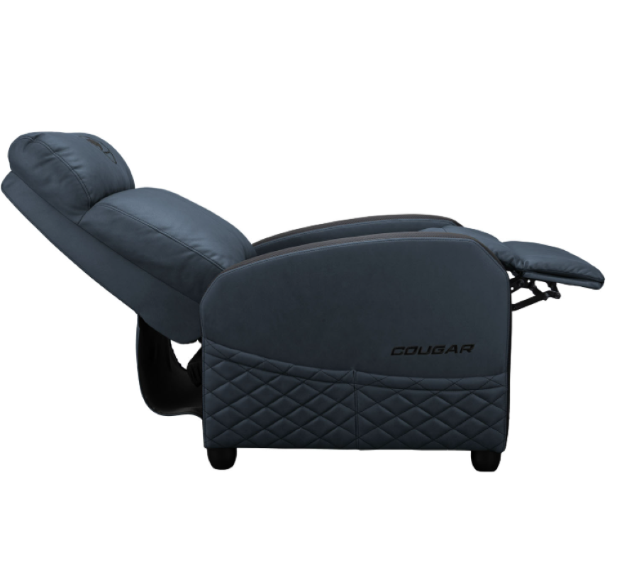 Sofa Gamer - Cougar RANGER ELITE - Soporta Máx. 135 kg - reclinado 160° - Bolsillo lateral - Blue-5