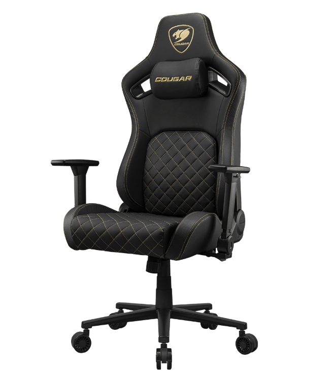 Silla Gamer Cougar DEFENSOR GOLD Soporte M x 120 kg Reposabrazos 4D Reclinaci n 155-2