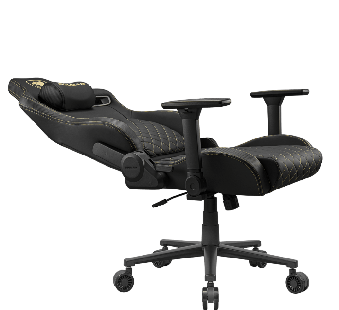 Silla Gamer Cougar DEFENSOR GOLD Soporte M x 120 kg Reposabrazos 4D Reclinaci n 155-7