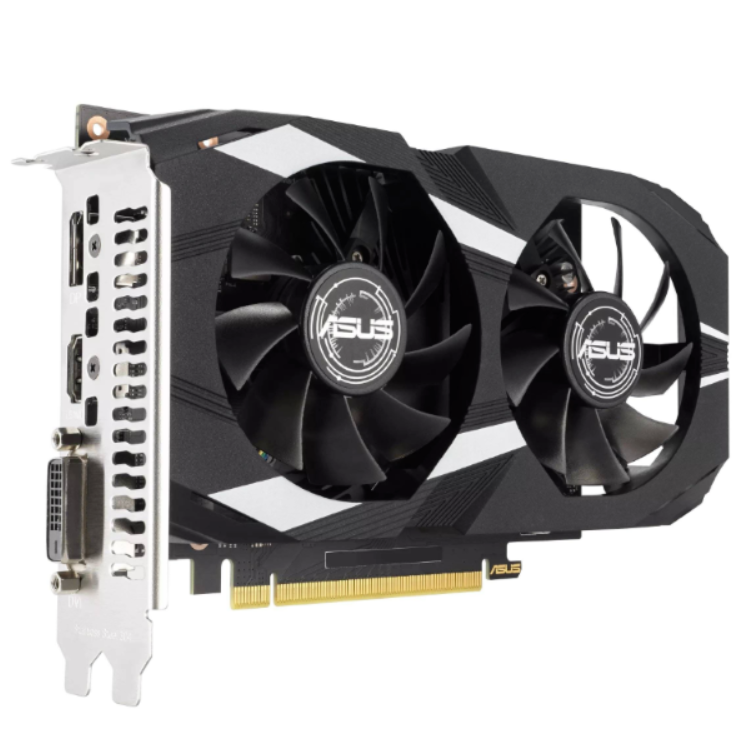 Tarjeta de Video Asus Dual Nvidia GeForce RTX 3050 6G OC Edition 6 GB GDDR6 96 bits PCIe 4 0-4